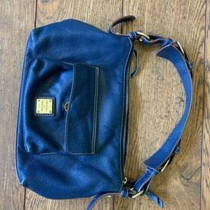 Dooney & Bourke navy leather purse